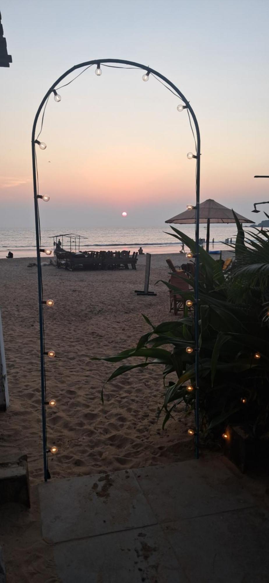 Columbus Goa Beach Resort Palolem Exterior foto